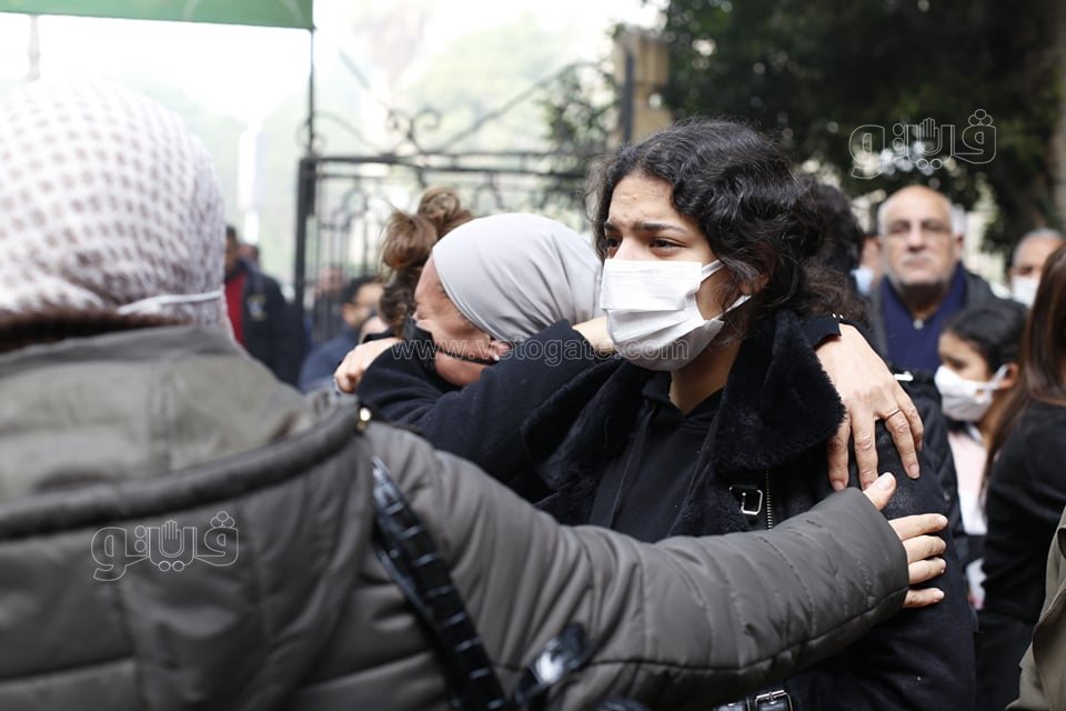 وصول جثمان إبراهيم حجازي (9)