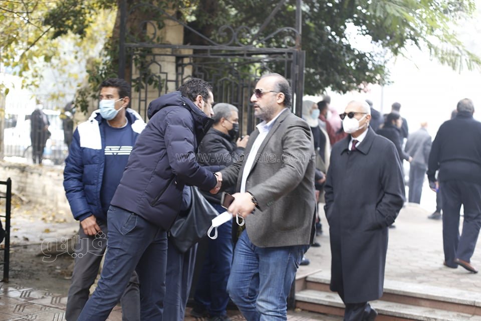 وصول جثمان إبراهيم حجازي (18)