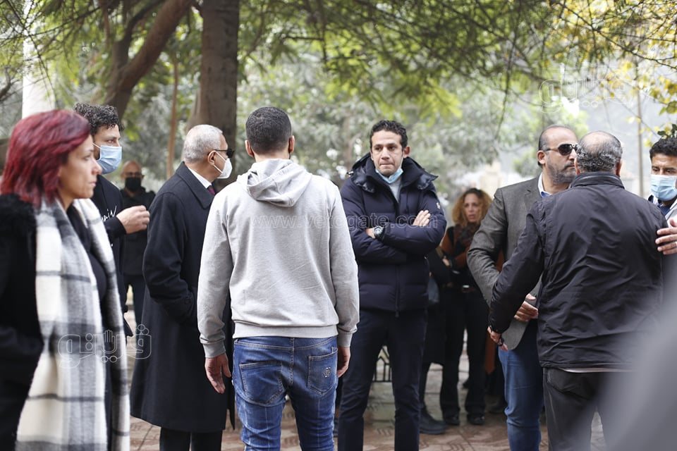 وصول جثمان إبراهيم حجازي (27)