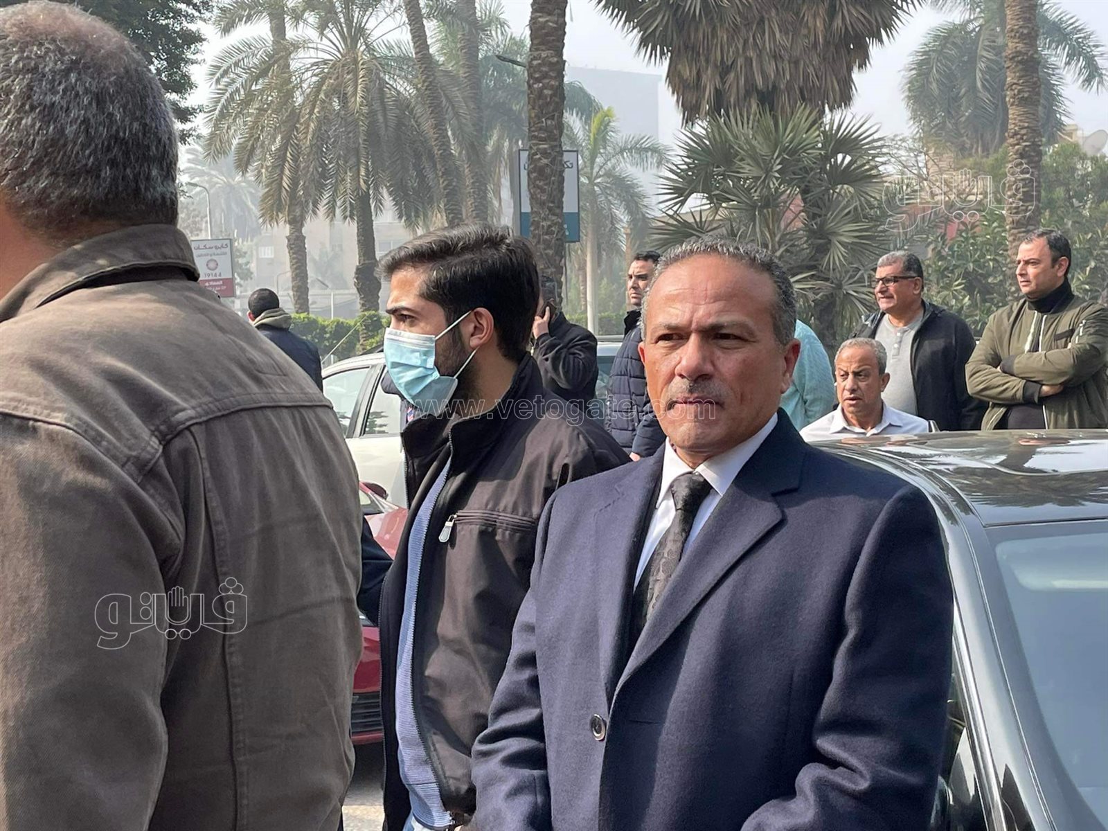 تشييع جثمان إبراهيم حجازي بحضور الخطيب ونجوم الرياضة (6)