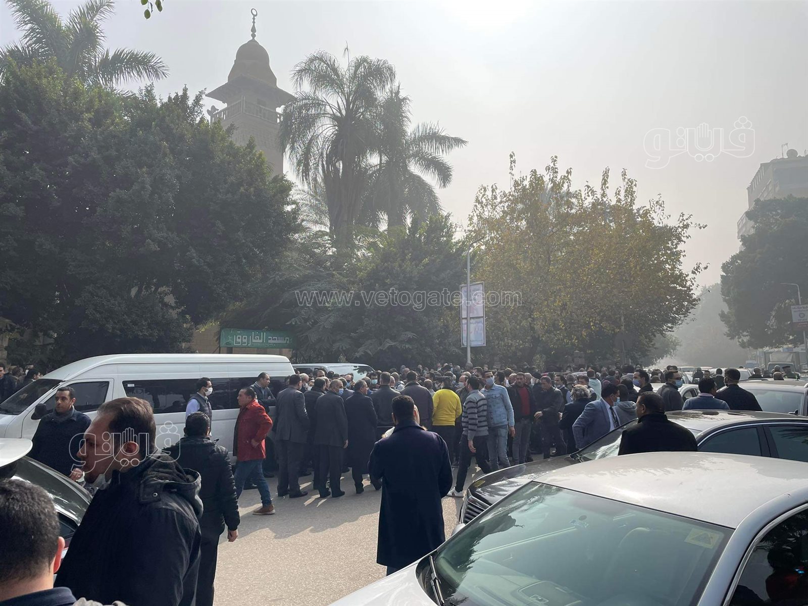 تشييع جثمان إبراهيم حجازي بحضور الخطيب ونجوم الرياضة (7)