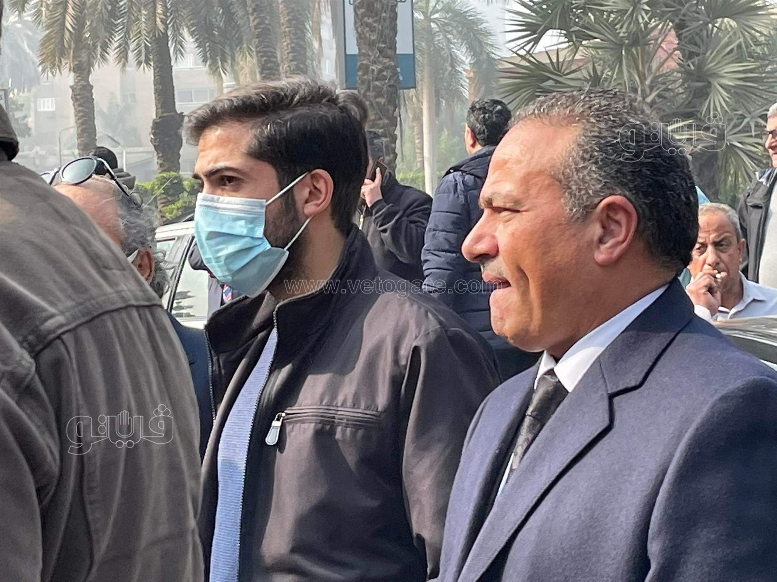 تشييع جثمان إبراهيم حجازي بحضور الخطيب ونجوم الرياضة (8)