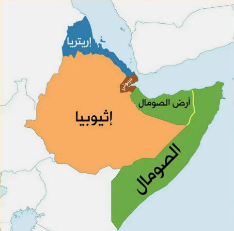 موقع أرض الصومال على باب المندب، فيتو