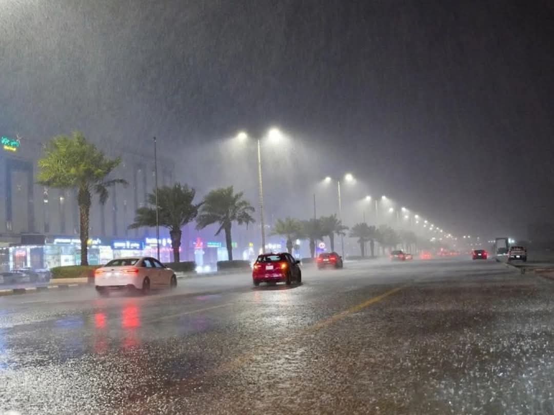 الامطار تغرق مدينة دمياط&nbsp;