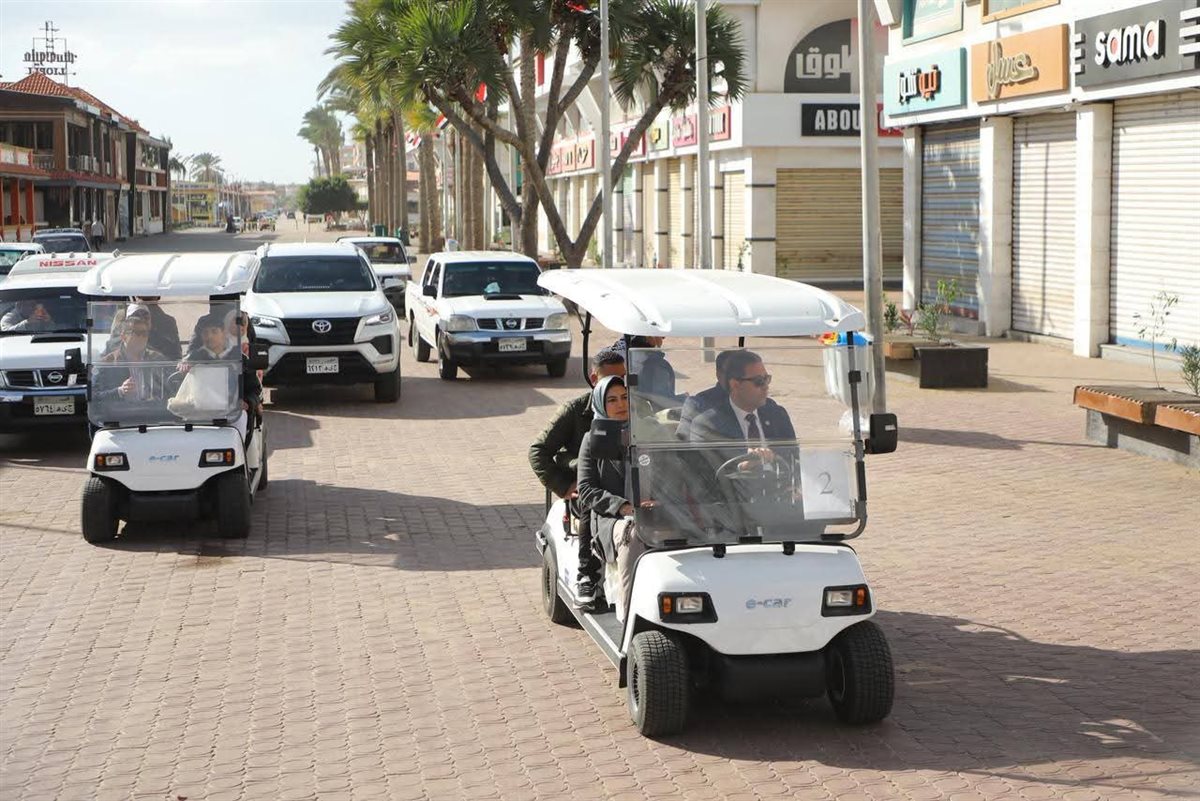 محافظ دمياط يتابع رأس البر أول مدينة خالية من الكربون في الدلتا