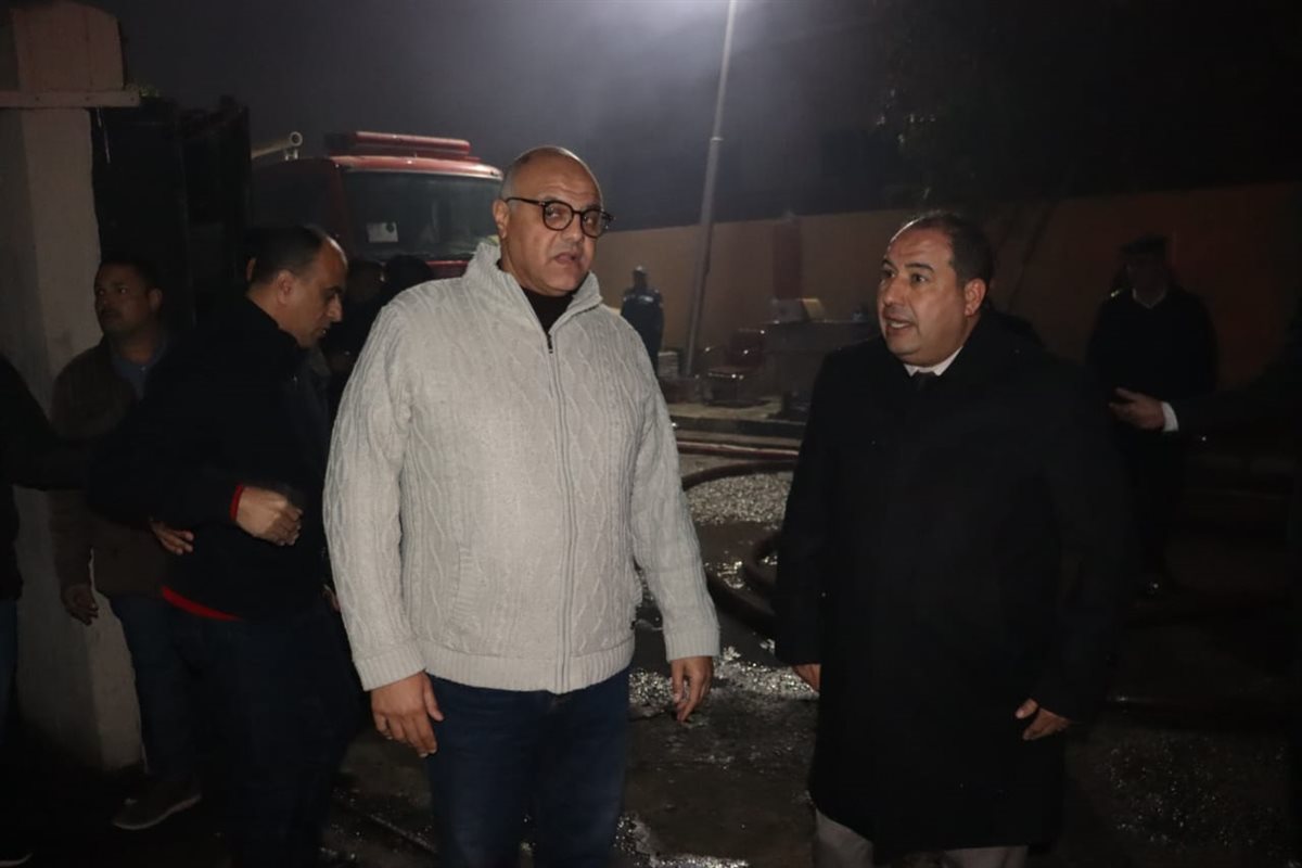 حريق مصنع كراتين بيض بالعبور،فيتو