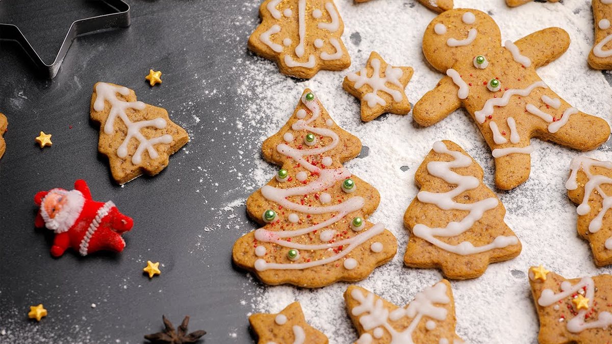 طريقة عمل بسكويت رأس السنة&nbsp;