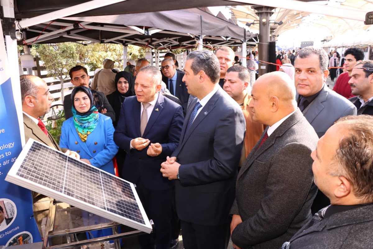 محافظ دمياط يفتتح فعاليات المعارض المقامة على هامش مبادرة أسبوع الاستدامة