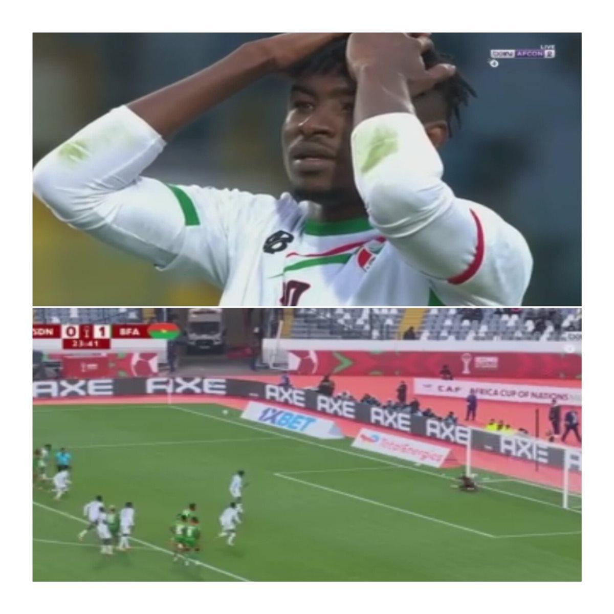 الجزولي يهدر ركلة جزاء للسودان، فيتو