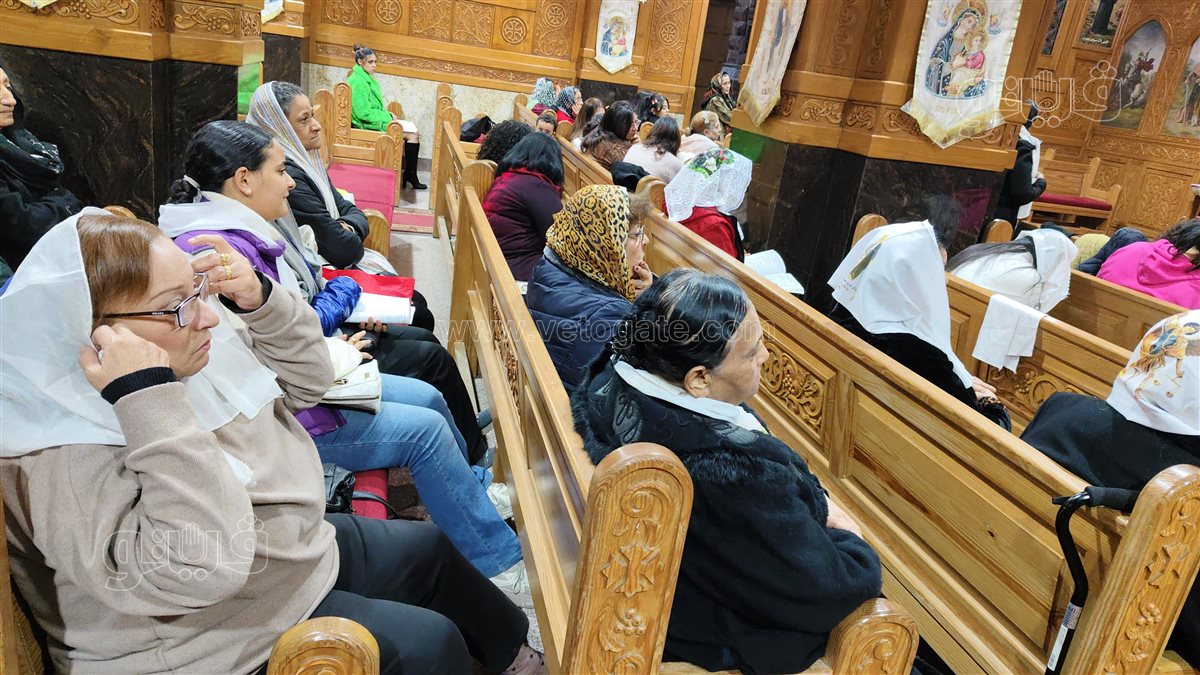 قداس رأس السنة بكنيسة الأنبا بيشوي ببورسعيد، فيتو