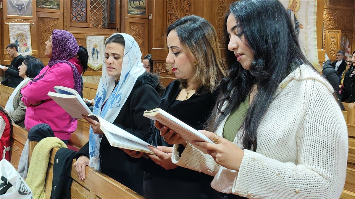 قداس رأس السنة بكنيسة الأنبا بيشوي ببورسعيد، فيتو