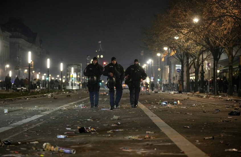 &nbsp;أعمال شغب ليلة رأس السنة بألمانيا