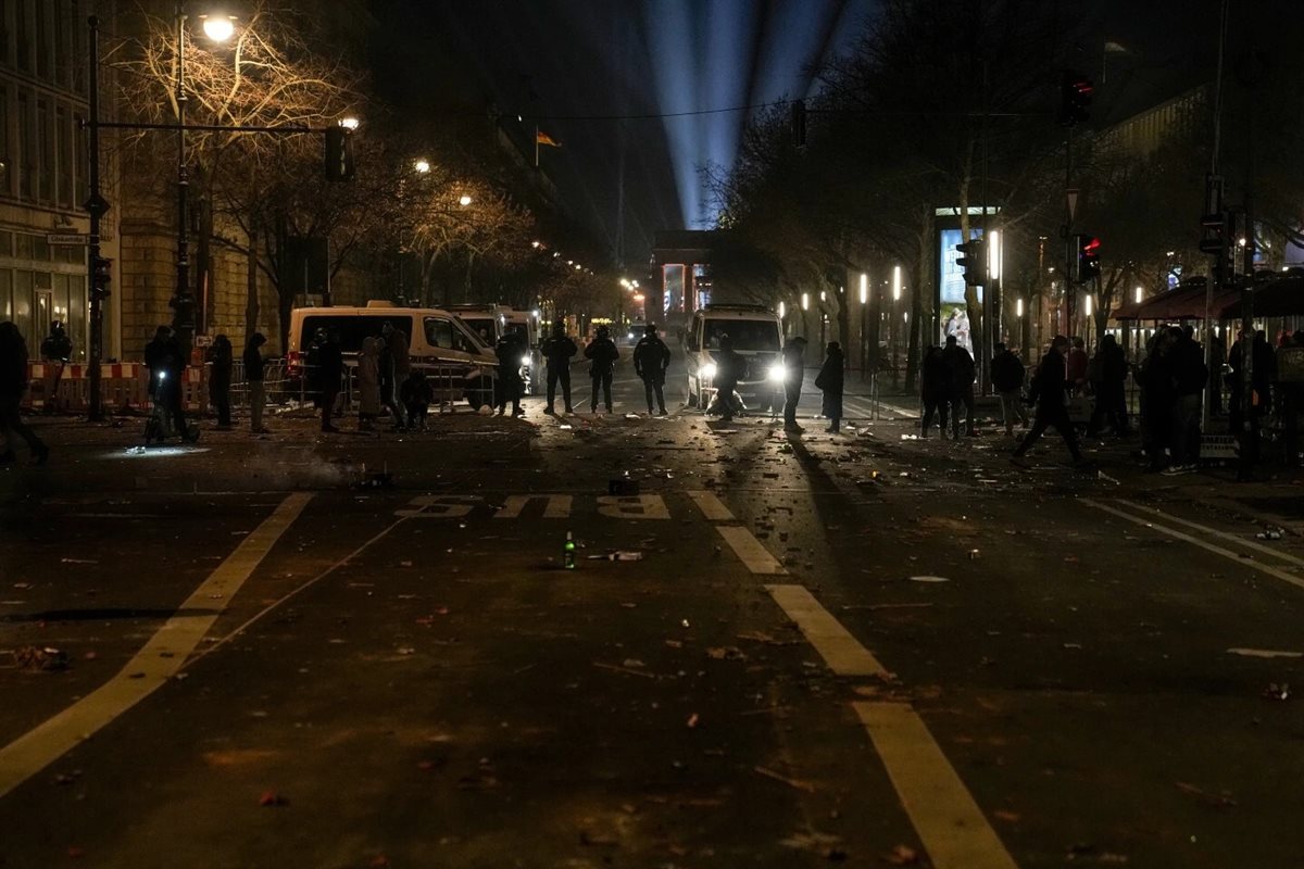 &nbsp;أعمال شغب ليلة رأس السنة بألمانيا