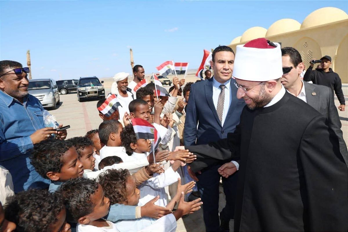 &nbsp;افتتاح مسجدَي الحميد المجيد بحلايب والسميع العليم ببرنيس