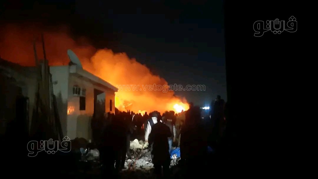 حريق هائل يلتهم أحد مصانع المراتب بأبوكبير.. السيطرة دون خسائر بشرية،فيتو