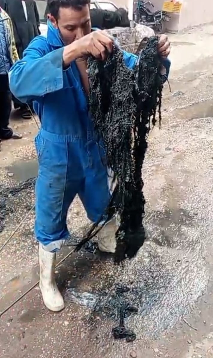 جانب من عملية تطهير الشبكات،فيتو