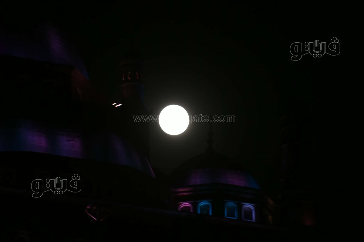 أول ظهور لـ قمر الذئب العملاق فى سماء السيدة عائشة (8)