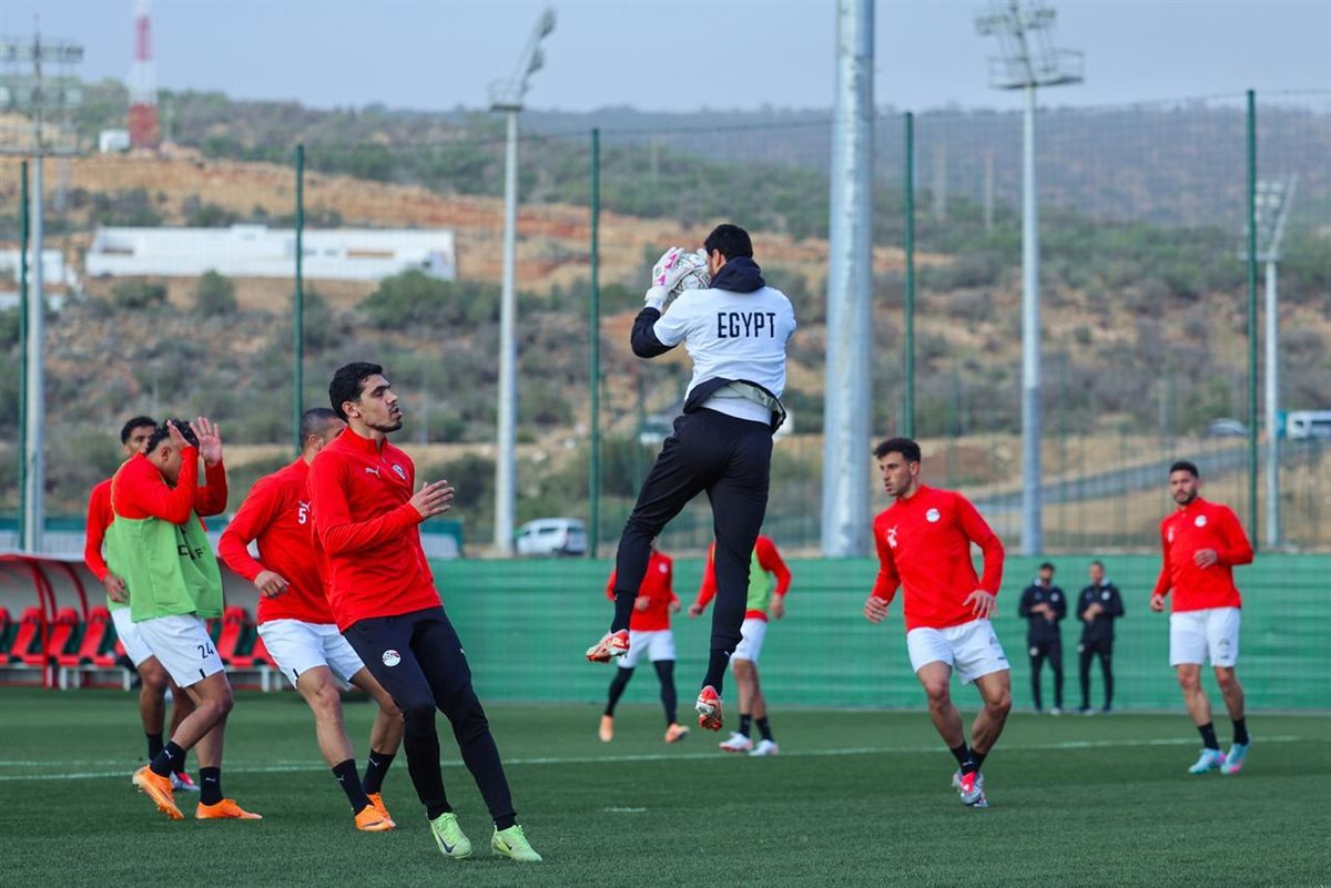 منتخب مصر أنهى إستعداداته لمواجهة بنين، فيتو