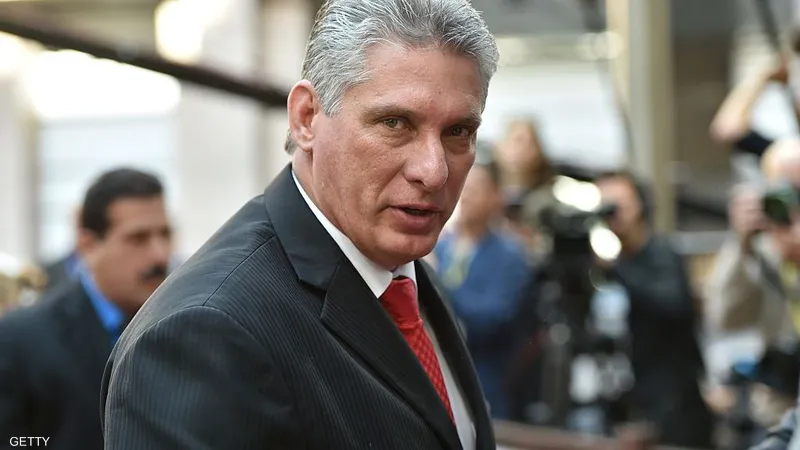 الرئيس الكوبي دياز-كانيل