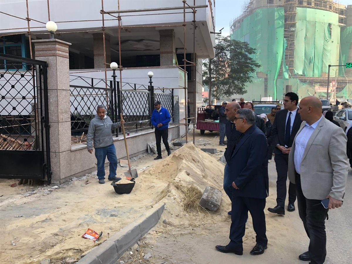 أعمال تطوير قصر ثقافة المنصورة &nbsp;