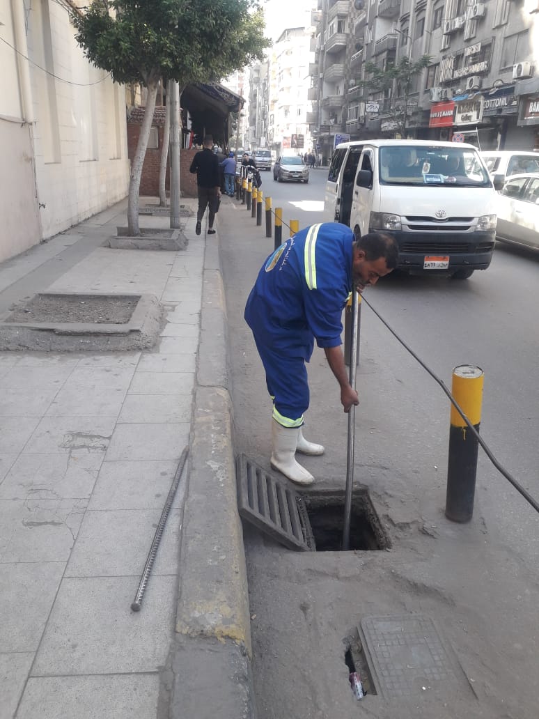 الصرف الصحي بالإسكندرية ترفع درجة الاستعداد القصوى