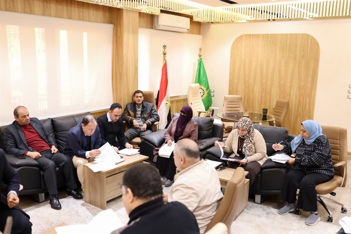 نائب محافظ الدقهلية يترأس لجنة التصرفات العقاري