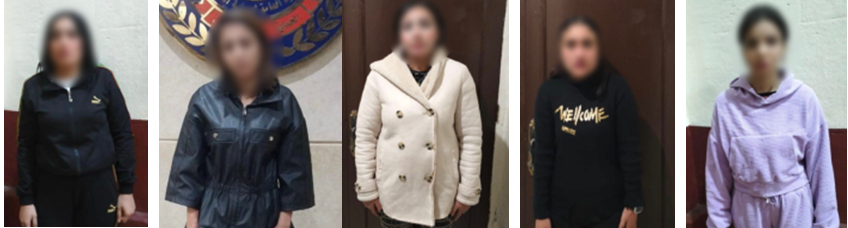 دعارة أون لاين..ضبط 5 سيدات لممارستهن أعمالًا منافية للآداب العامة فى الإسكندرية والجيزة