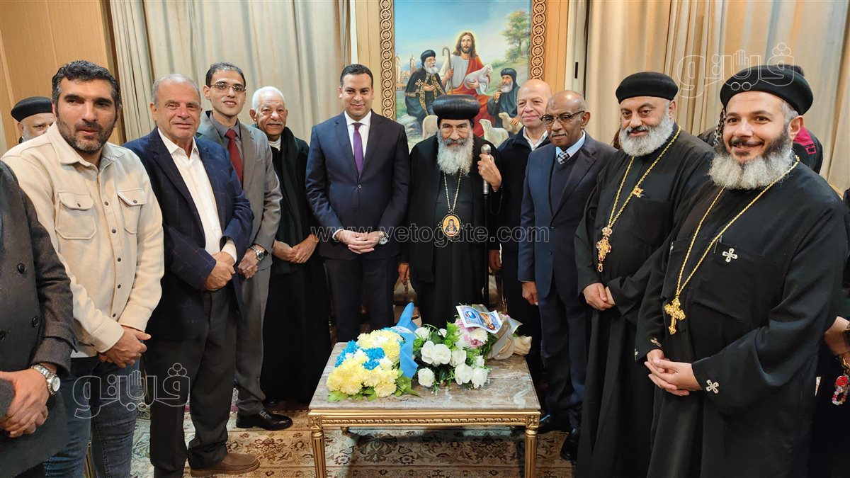 مطران بورسعيد يستقبل نائب المحافظ، فيتو