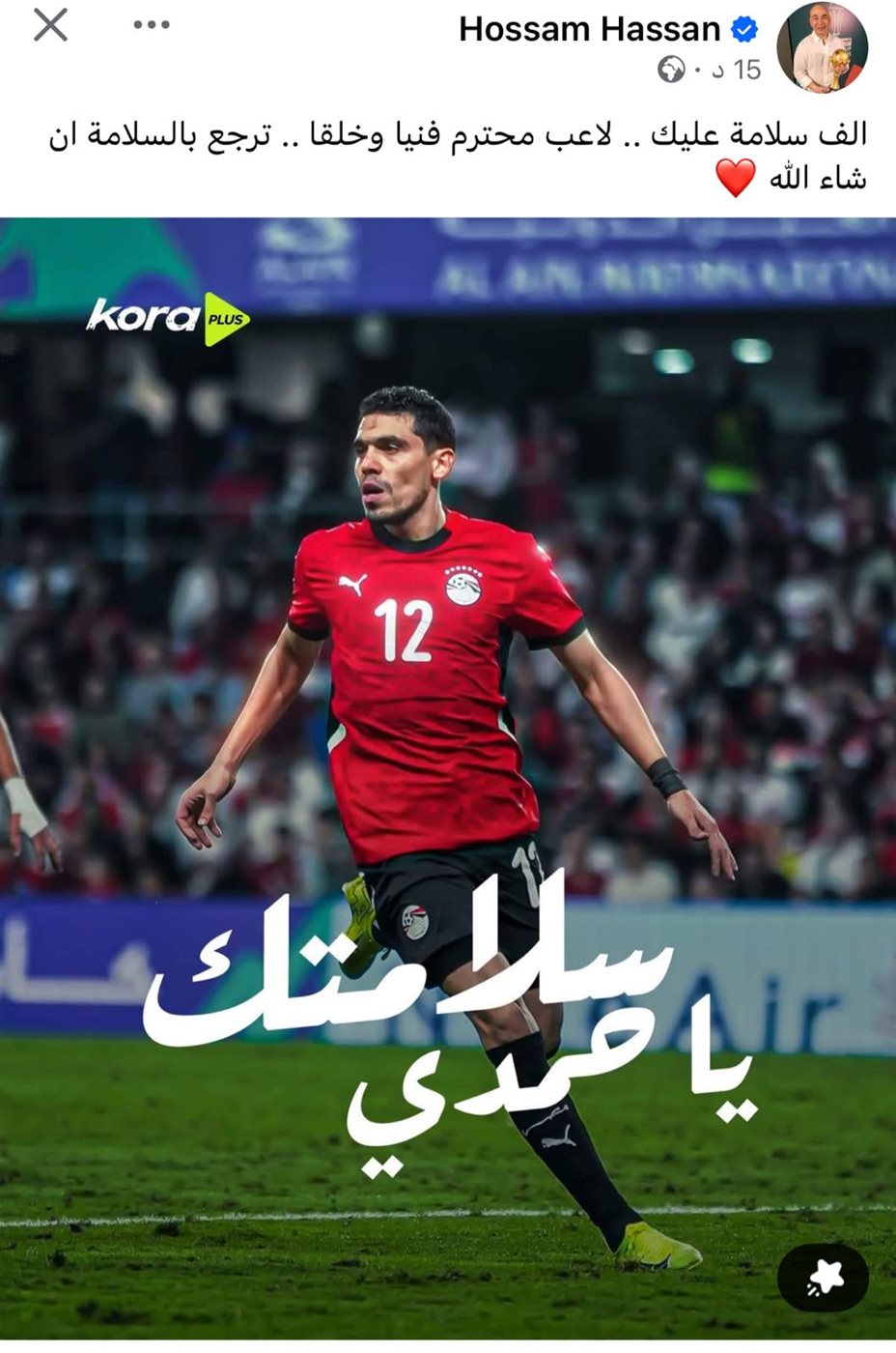 رسالة التوأم لمحمد حمدي، فيتو