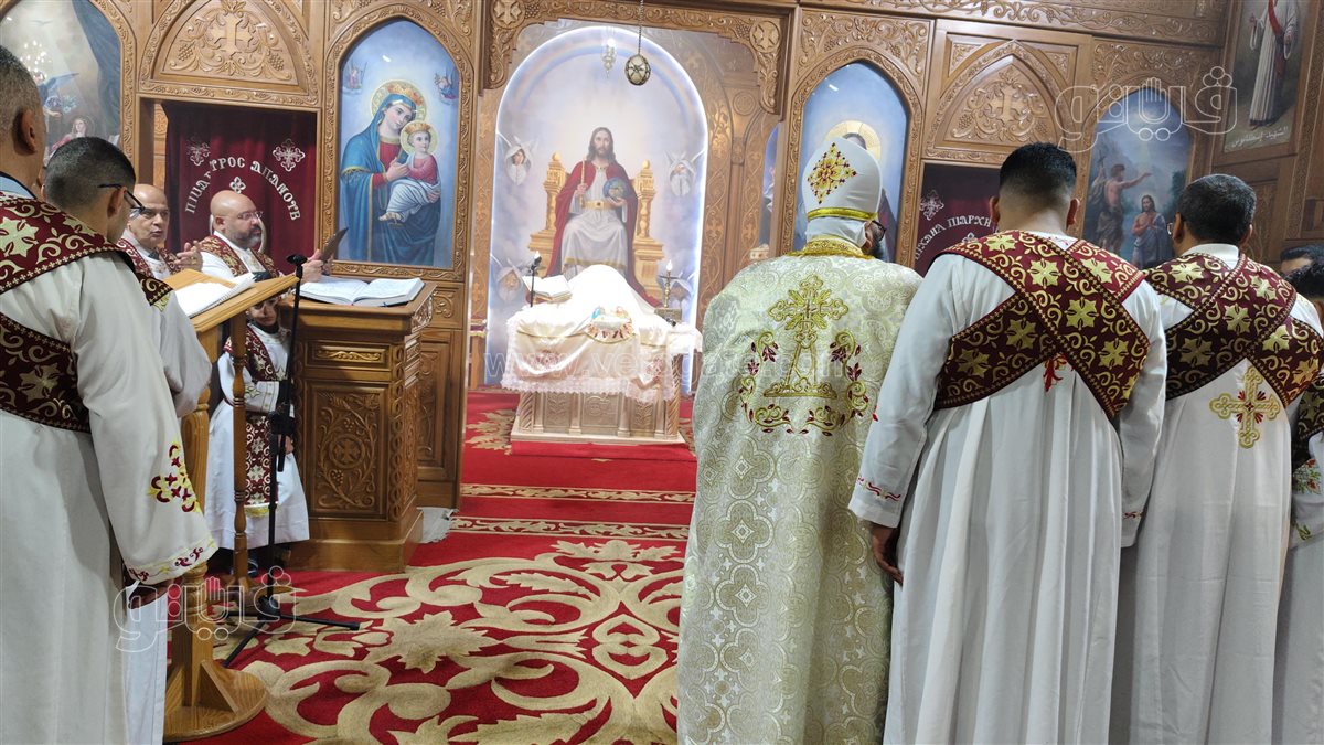 قداس عيد الميلاد المجيد بكنيسة الأنبا بيشوي ببورسعيد، فيتو