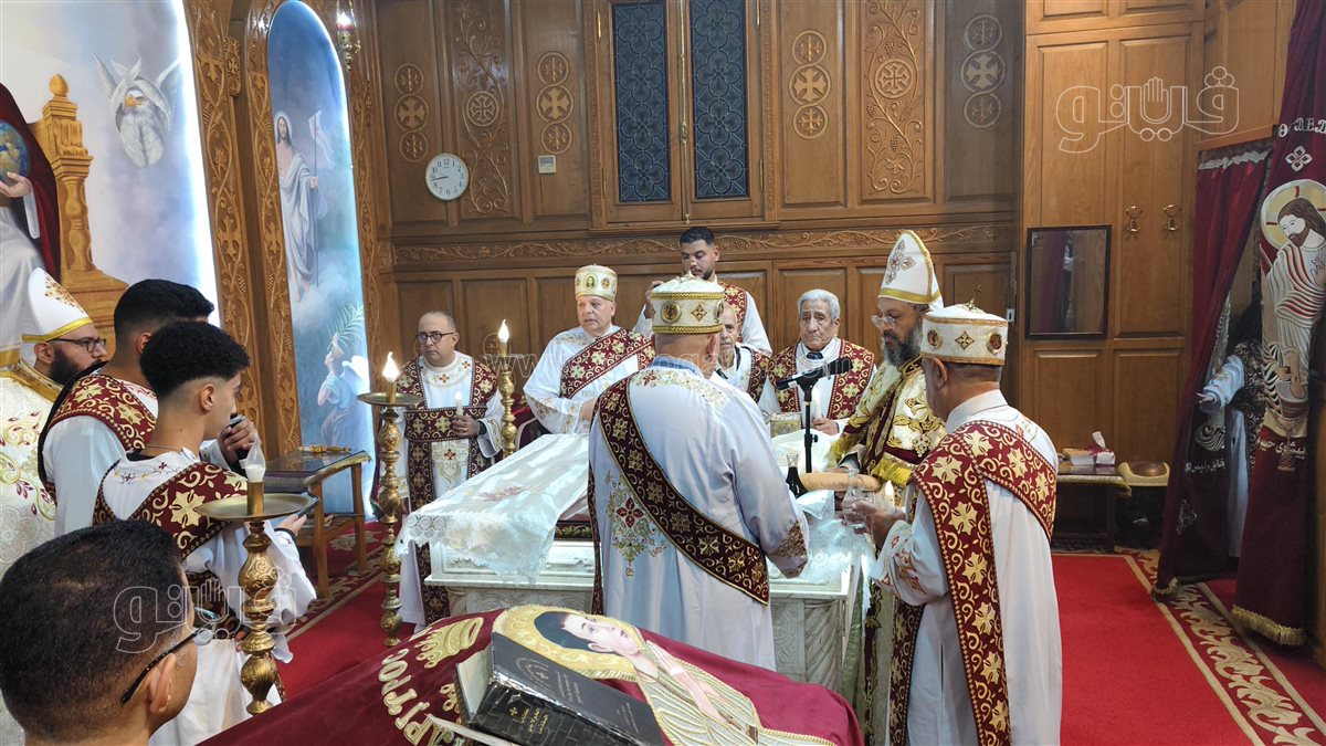 قداس عيد الميلاد المجيد بكنيسة الأنبا بيشوي ببورسعيد، فيتو&nbsp;