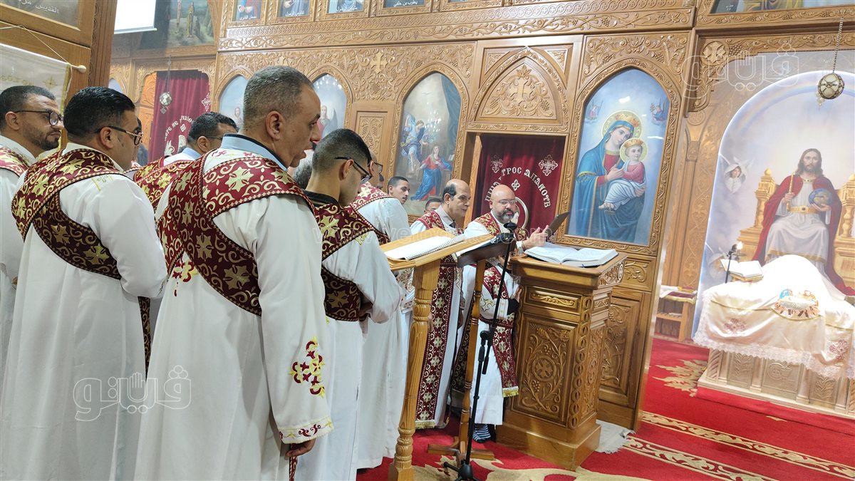 قداس عيد الميلاد المجيد بكنيسة الأنبا بيشوي ببورسعيد، فيتو&nbsp;