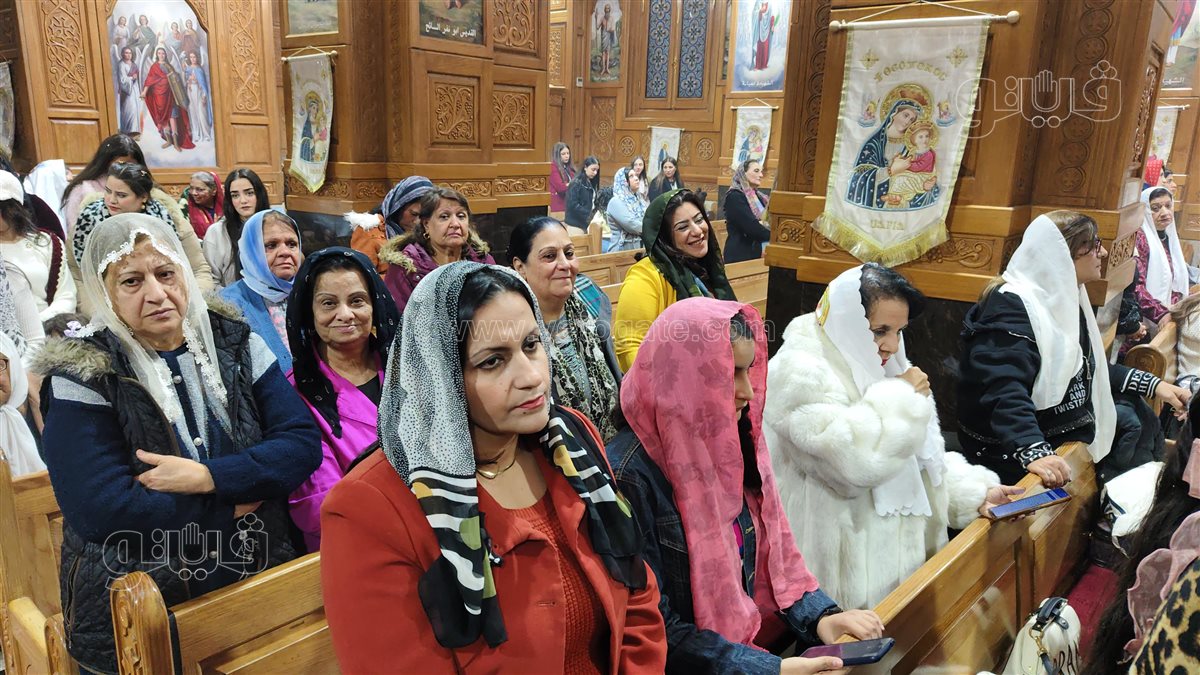 احتفالات الأخوة الأقباط بعيد الميلاد المجيد بكنيسة بورسعيد، فيتو&nbsp;