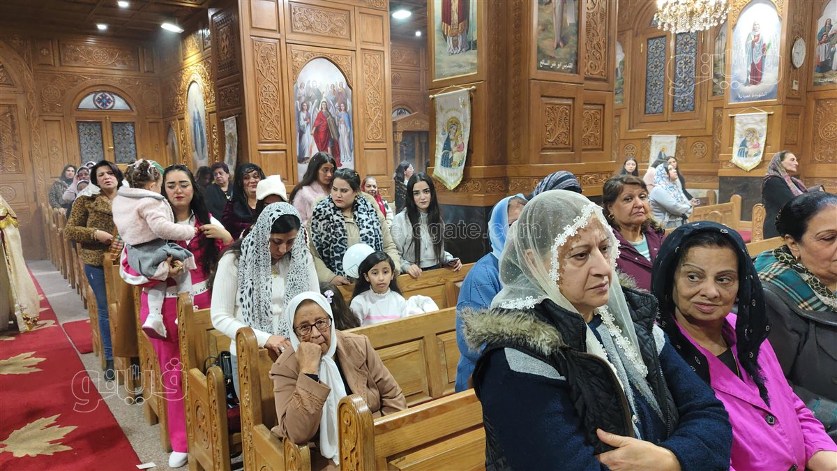 احتفالات كنيسة الأنبا بيشوي ببورسعيد في ليلة عيد الميلاد المجيد، فيتو