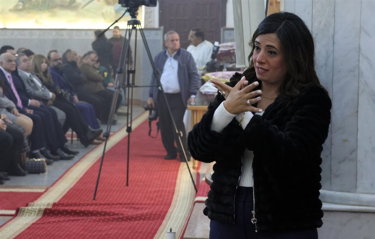 جانب من قداس عيد الميلاد بالإسماعيلية، فيتو