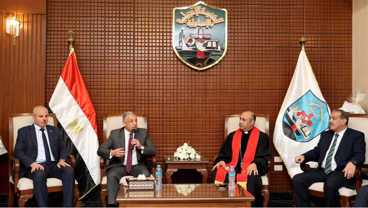 جانب من تقديم التهنئة، فيتو&nbsp;