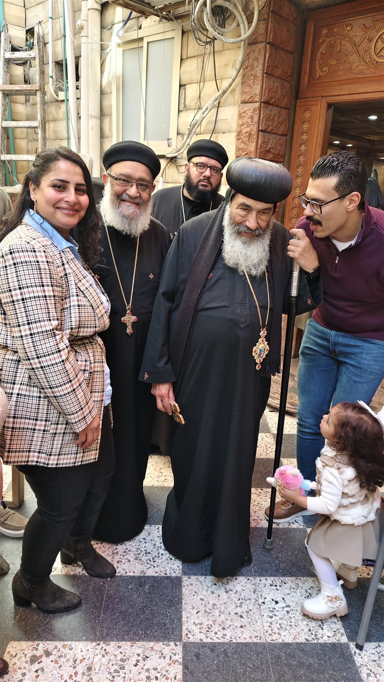 احتفالات كنيسة الأنبا بيشوي ببورسعيد، ڤيتو