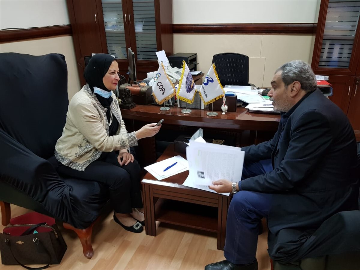 دكتور مصطفي كامل وزير البيئة الأسبق، فيتو