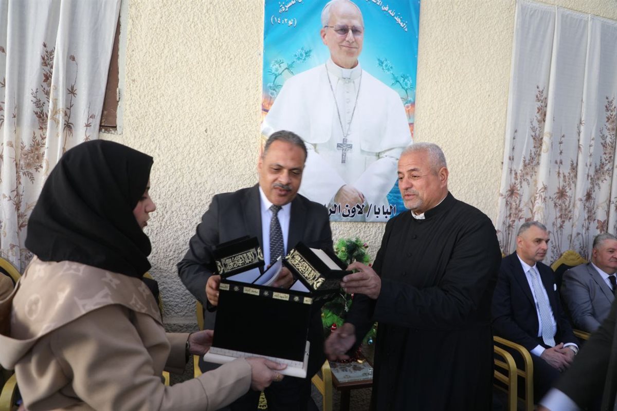 في أجواء من البهجة والتآخي.. احتفال رسمي بعيد الميلاد المجيد بالشرقية،فيتو