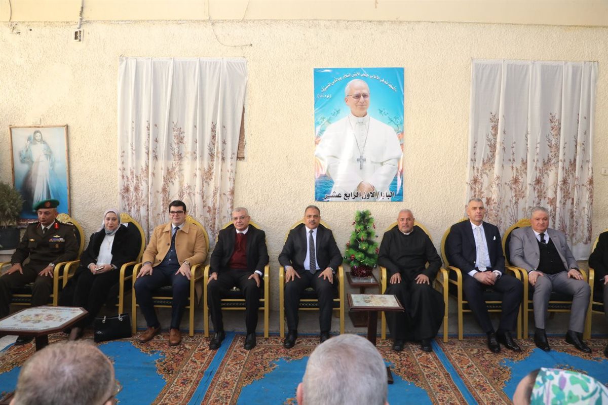 في أجواء من البهجة والتآخي.. احتفال رسمي بعيد الميلاد المجيد بالشرقية،فيتو