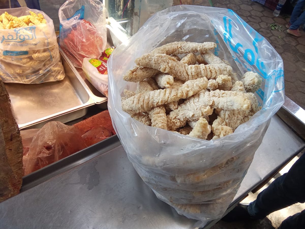 محل يبيع اللحوم ب ٥ جنيه بشبرا الخيمة، فيتو