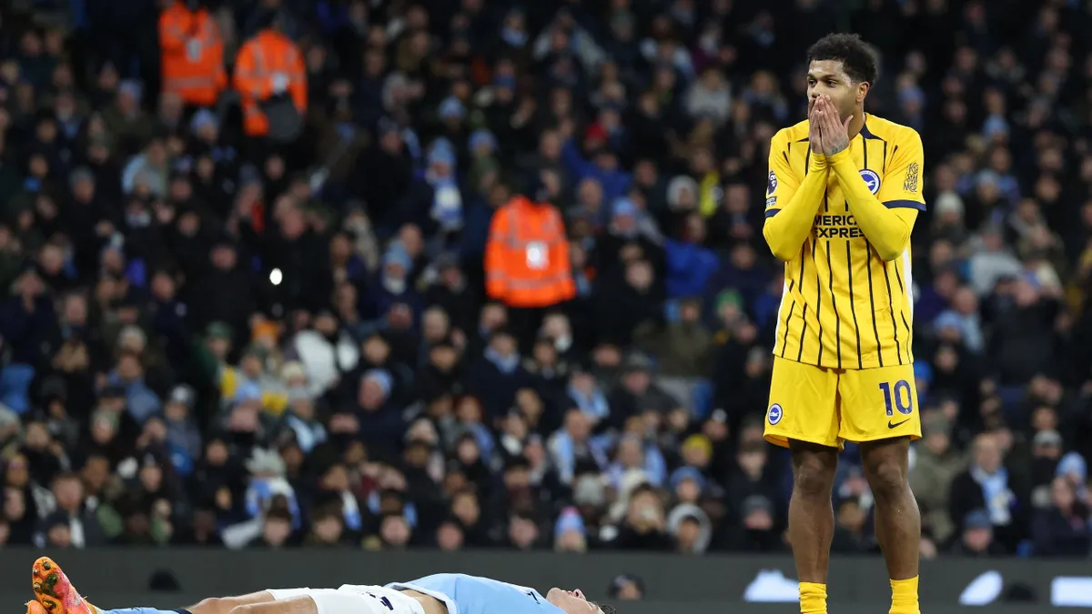 مباراة مانشستر سيتي وبرايتون