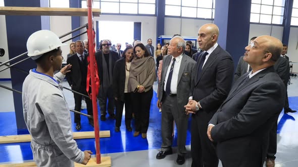 وزير التعليم يفتتح مدرسة أنسي ساويرس للتكنولوجيا التطبيقية والإنشاءات