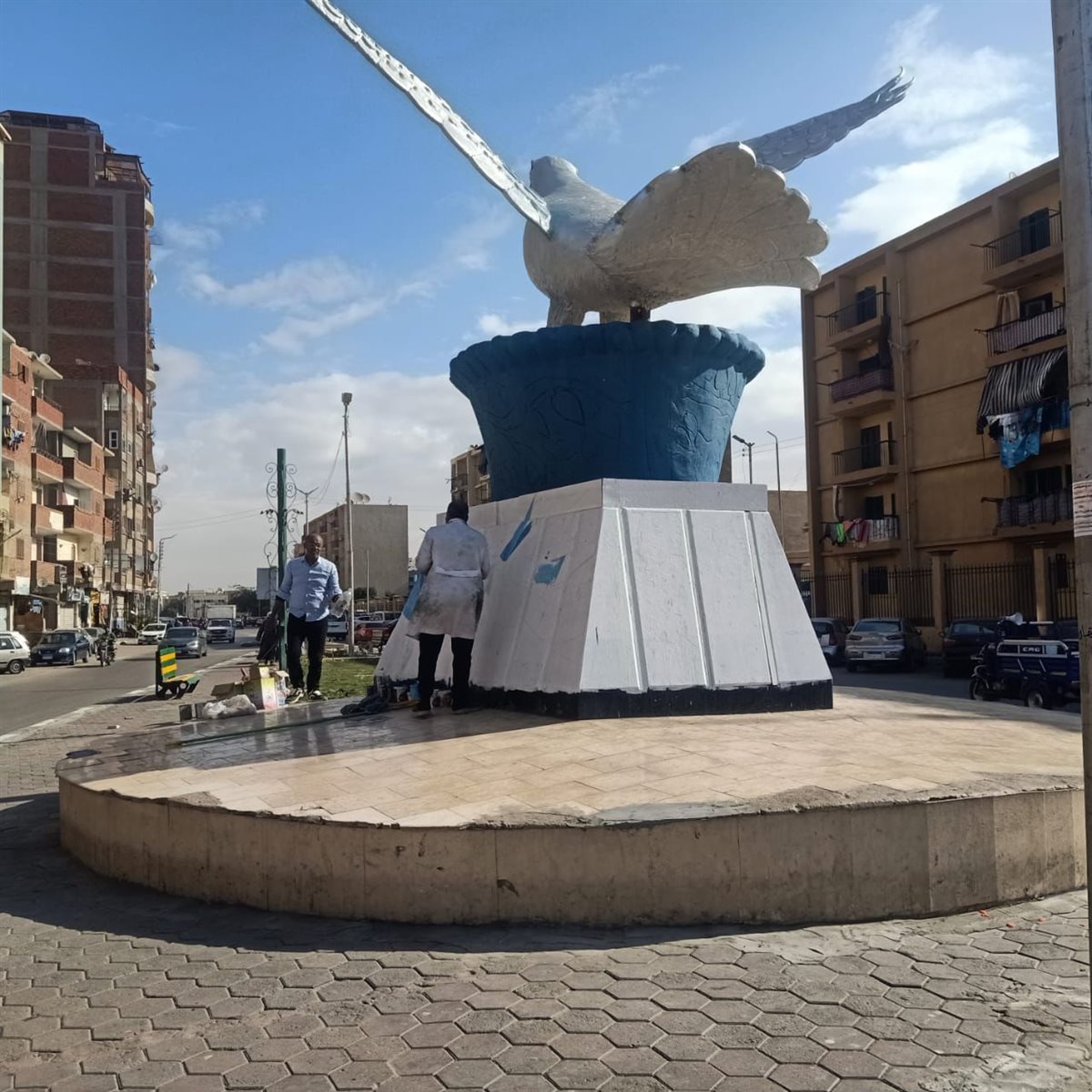 جانب من تطوير الميدان، فيتو