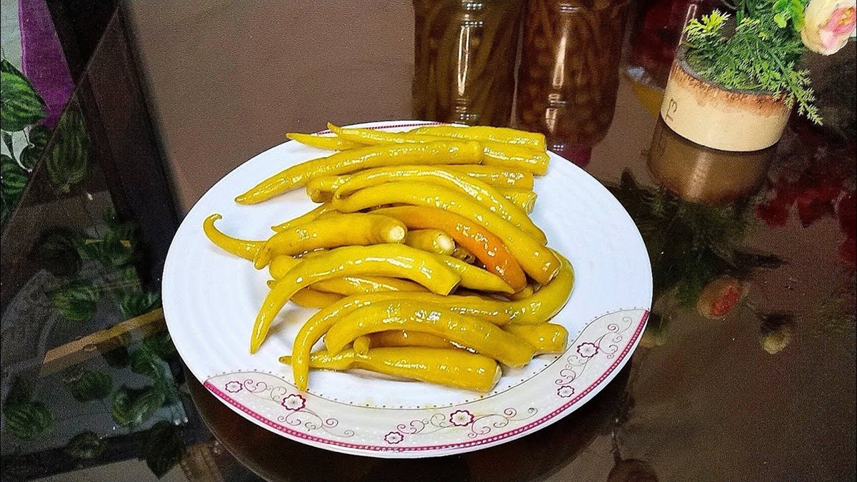 طريقة عمل الفلفل الحار المخلل&nbsp;