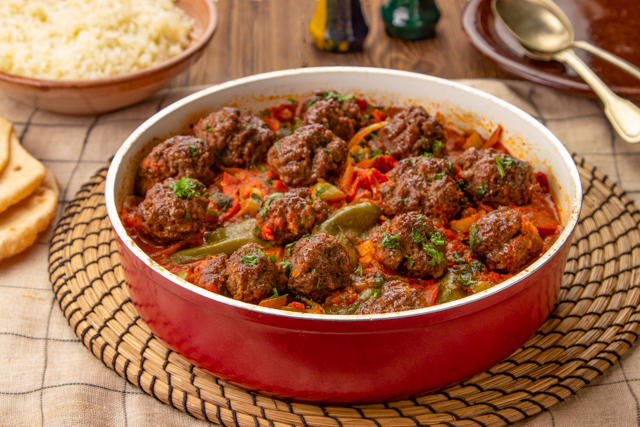 طريقة عمل الكفتة بالباذنجان