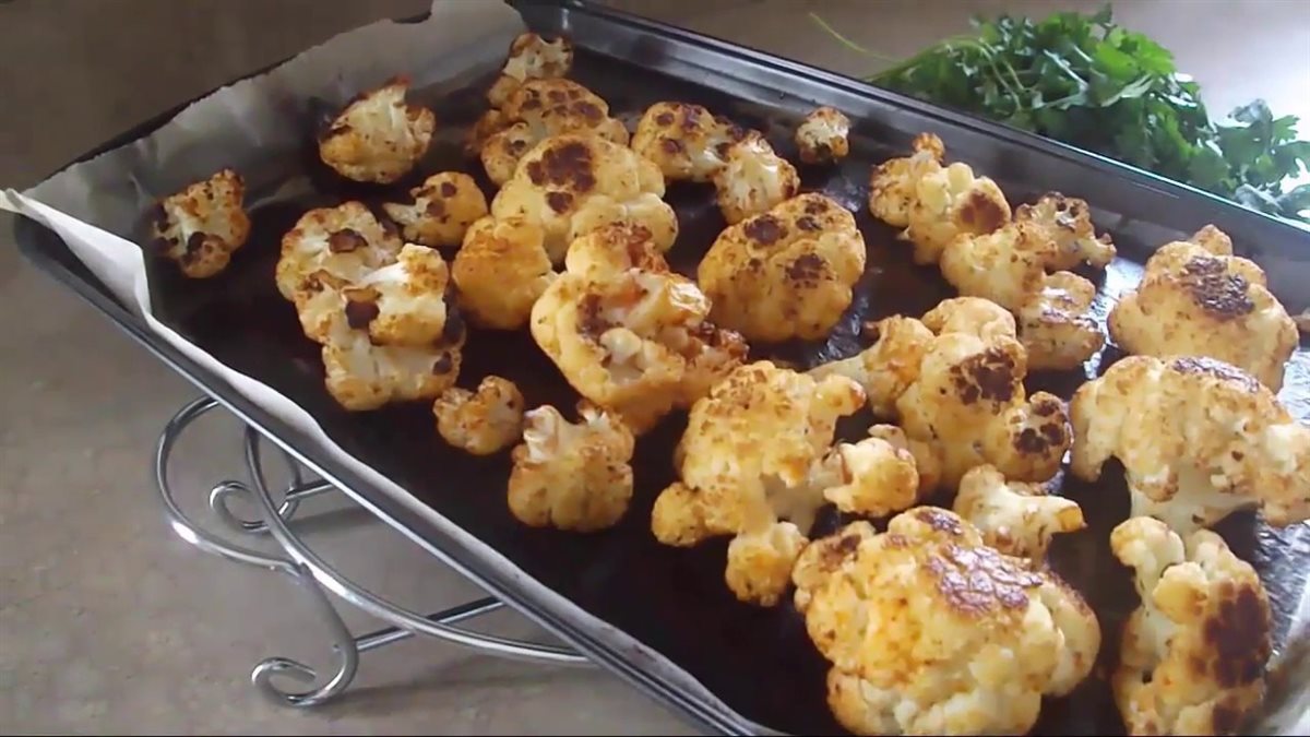 قرنبيط في الفرن