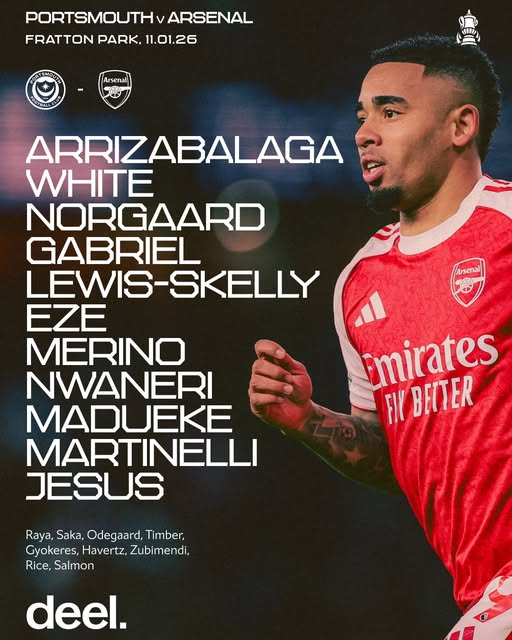 تشكيل أرسنال أمام بورتسموث، فيتو