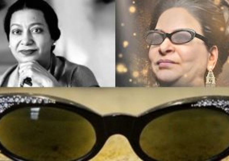 سر ارتداء أم كلثوم للنظارة السوداء، فيتو