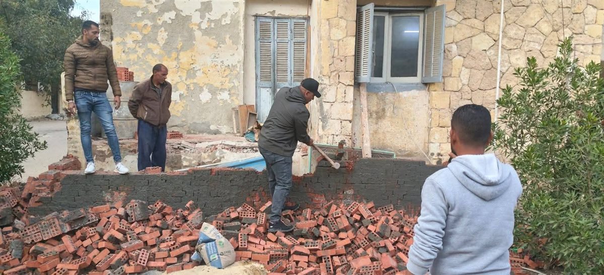 جانب من حملات الازالة، فيتو